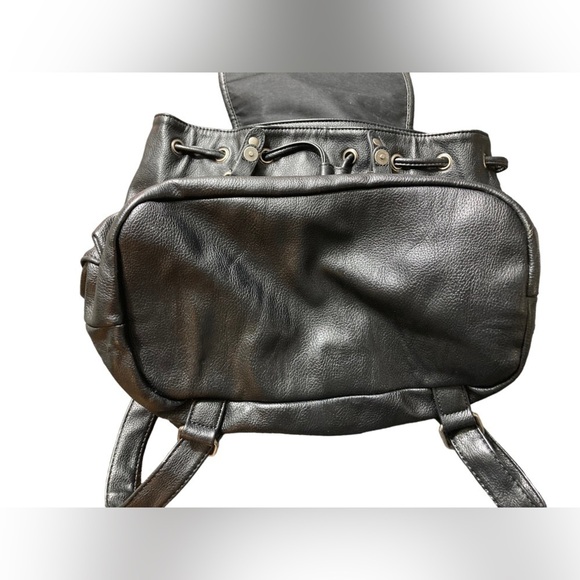 Aztec Print Drawstring Snap Closure Backapack - Picture 5 of 15